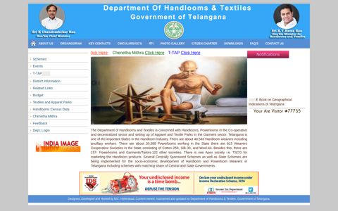 Department Of Handlooms