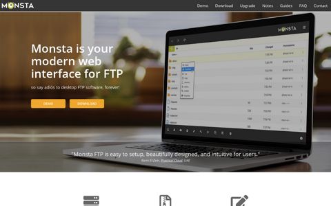 Monsta FTP: Free FTP software for your browser