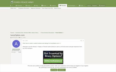IvoryOption.com | Forex Peace Army - Your Forex Trading Forum