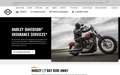Motorcycle Insurance | Harley-Davidson UK