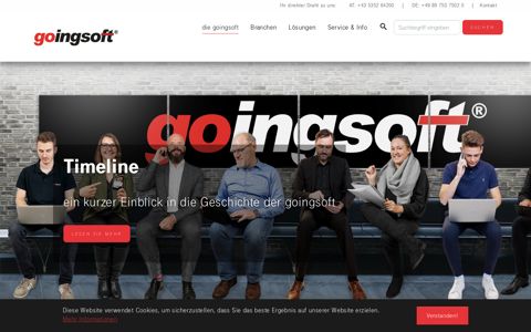 Timeline - goingsoft GmbH