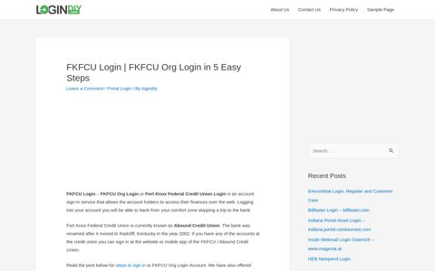 FKFCU Login | FKFCU Org Login in 5 Easy Steps - LoginDIY