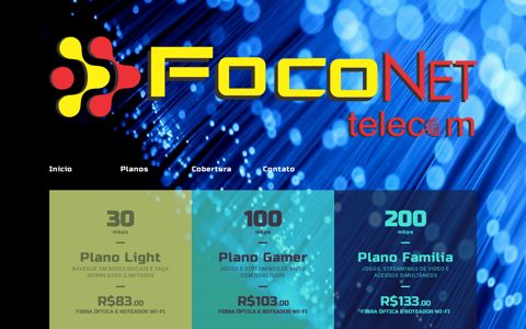 Foconet Telecom | Provedor de Internet