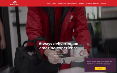 Delivery Hero: Home
