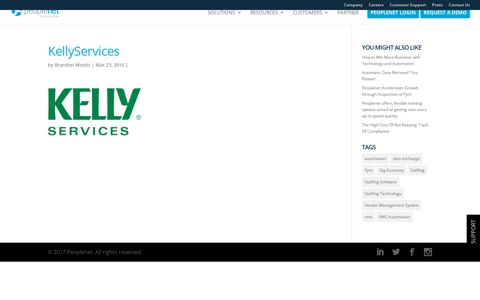 KellyServices - Peoplenet