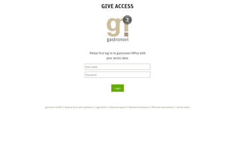 give access