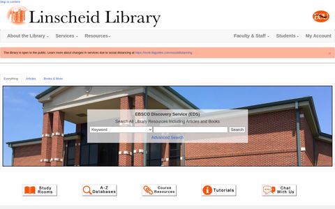 Main - Home - Library Research Guides at East Central ...