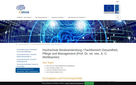 HS Neubrandenburg / FB Gesundheit, Pflege, Management ...