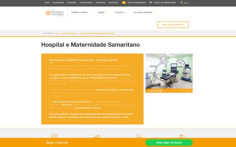 Hospital e Maternidade Samaritano de Sorocaba - GNDI