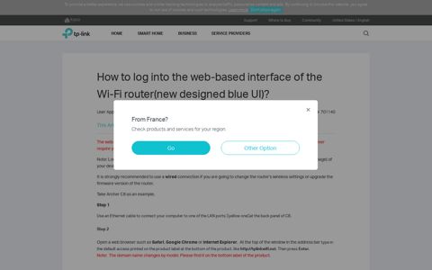 How to log into the web-based interface of the Wi-Fi router ...