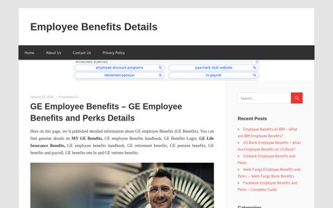 GE Employee Benefits - Employee Benefits Details