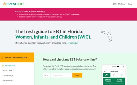 The Fresh Guide to WIC in Florida | Fresh EBT