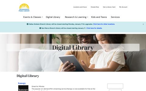 Digital Library | Jacksonville Public Library