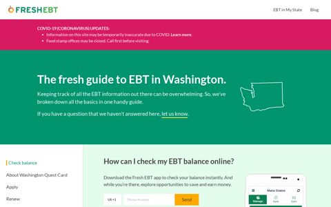 The Fresh Guide to EBT in Washington | Fresh EBT