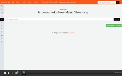 Nederlands - Grooveshark - Free Music Streaming