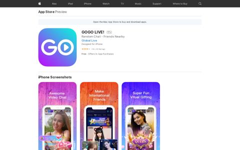 ‎GOGO LIVE! on the App Store