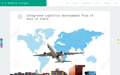 Integrated Logistics Development Plan of Govt of India – S J ...