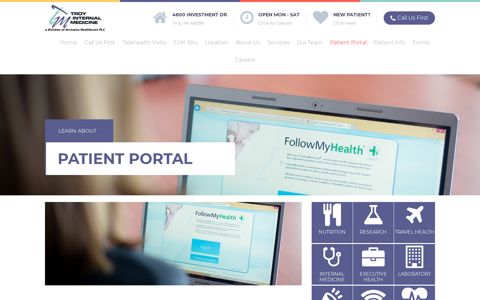 Patient Portal – Troy Internal Medicine