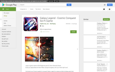 Galaxy Legend - Cosmic Conquest Sci-Fi Game - Apps on ...