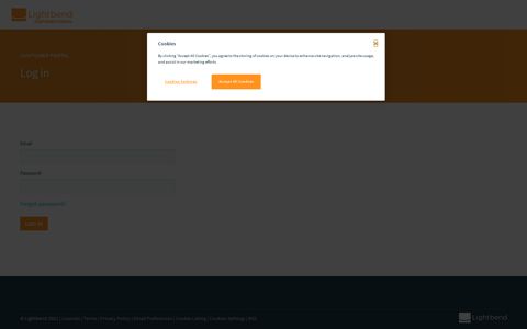 Log in - Lightbend Customer Portal
