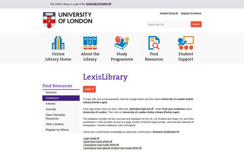 LexisLibrary | The Online Library