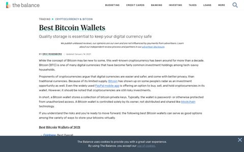 Best Bitcoin Wallets - The Balance