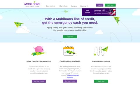 Mobiloans Credit: New Twist on Emergency Cash Loans