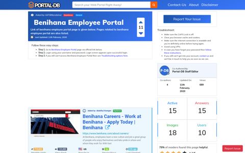 Benihana Employee Portal