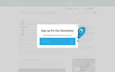 How to Access iCloud via a Web Browser - The Mac Security ...