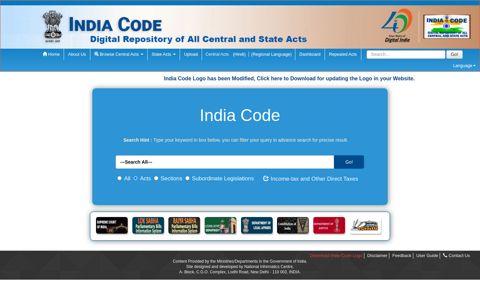 India Code: Home