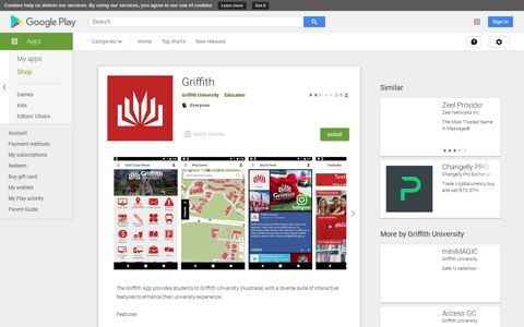 Griffith - Apps on Google Play