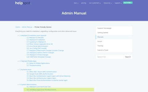 Admin Manual - HelpSpot Support