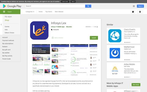 Infosys Lex - Apps on Google Play