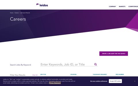 Job Search Results - Leidos - Careers