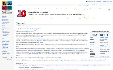 Fingerhut - Wikipedia
