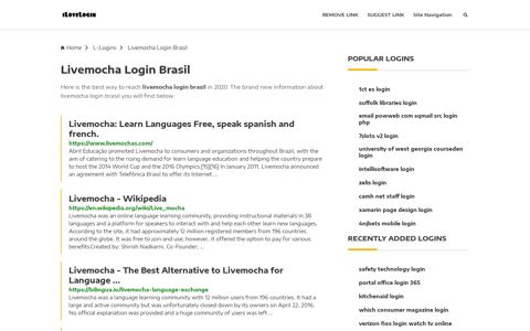 Livemocha Login Brasil ❤️ One Click Access - iLoveLogin