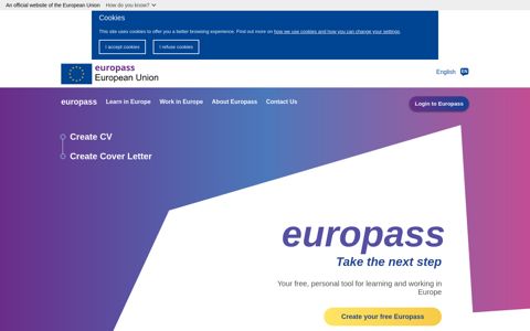 Home | Europass - Europa EU