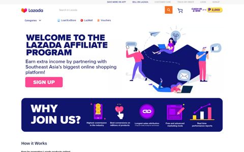 Affiliate marketing overview - Lazada Philippines