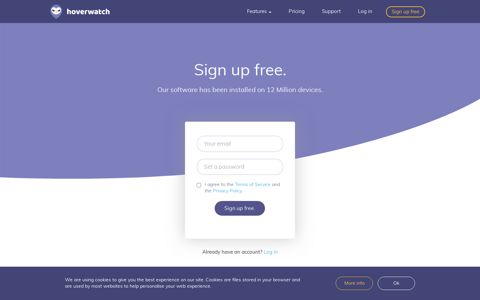 Sign Up - Hoverwatch