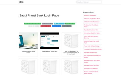 Saudi Fransi Bank Login Page - Blog