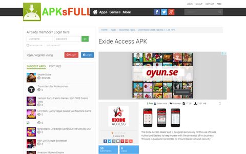 Download Exide Access APK Full | ApksFULL.com