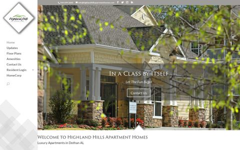 Highland Hills Apartment Homes in Dothan AL | Luxury Rental ...