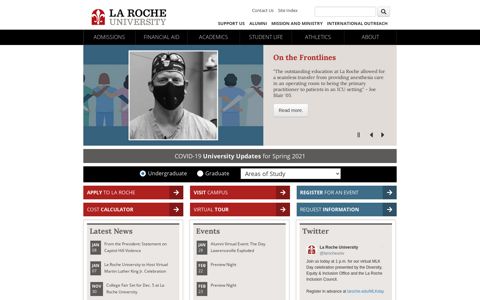 Welcome to La Roche University