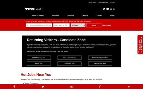 Returning Visitors & Hot Jobs