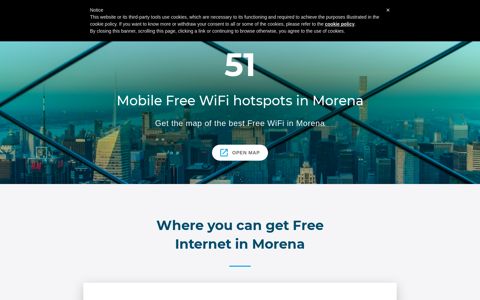 ▷ Free WiFi Hotspots in Morena | Wiman
