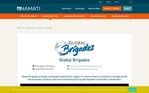 Global Brigades - Namati