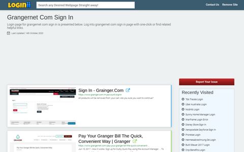 Grangernet Com Sign In - Loginii.com