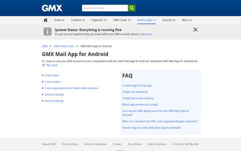 GMX Mail App for Android - GMX Support - GMX Help Center