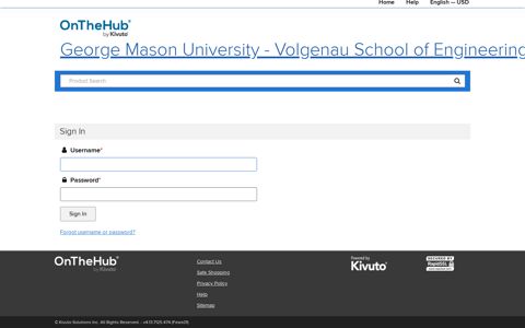 Sign In | George Mason University - Volgenau School of ...