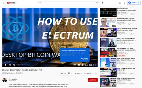 Electrum Bitcoin Wallet - Versatile and Feature Rich - YouTube